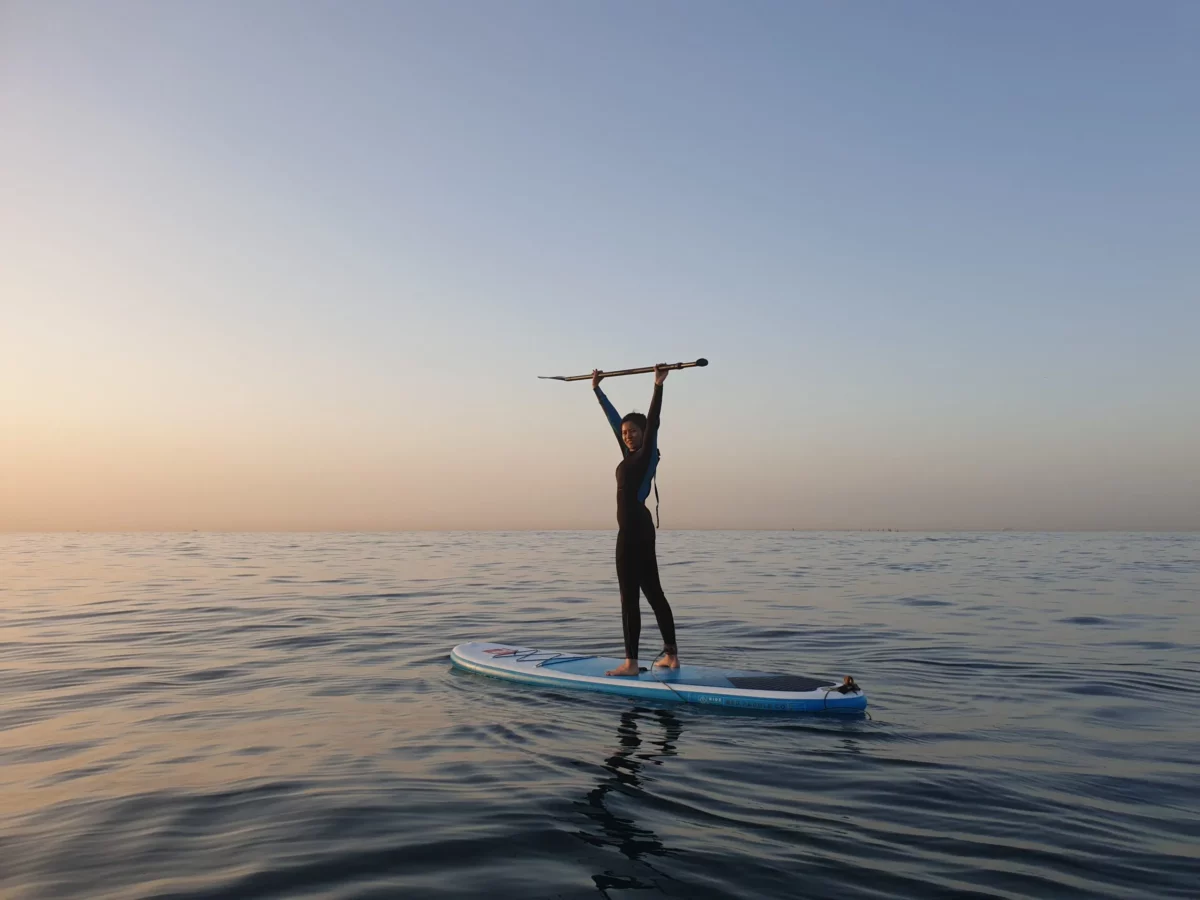 Paddle Surf a l'alba