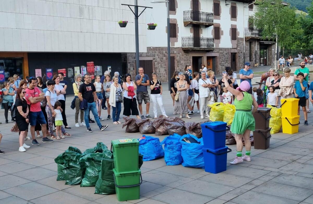 Competición: recogida de residuos