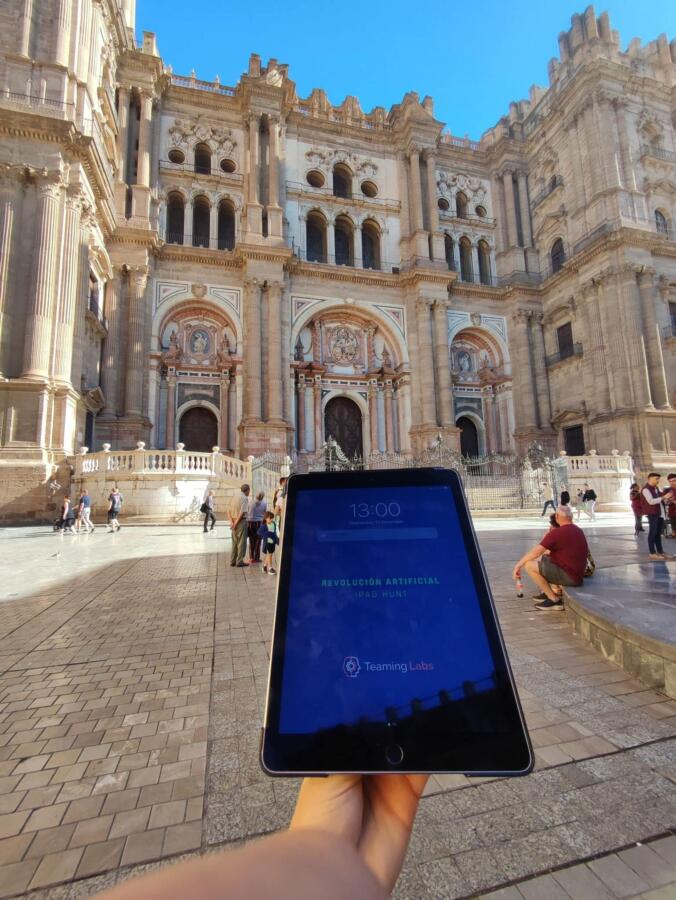 Gincana exterior con iPads: una Competición Divertida