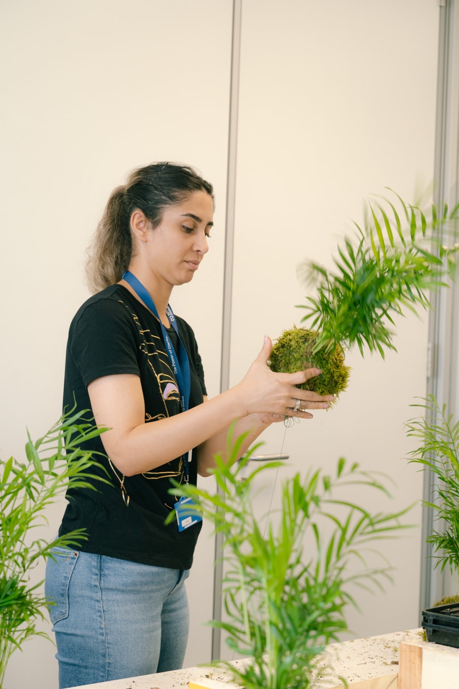 team building create your kokedama in barcelona