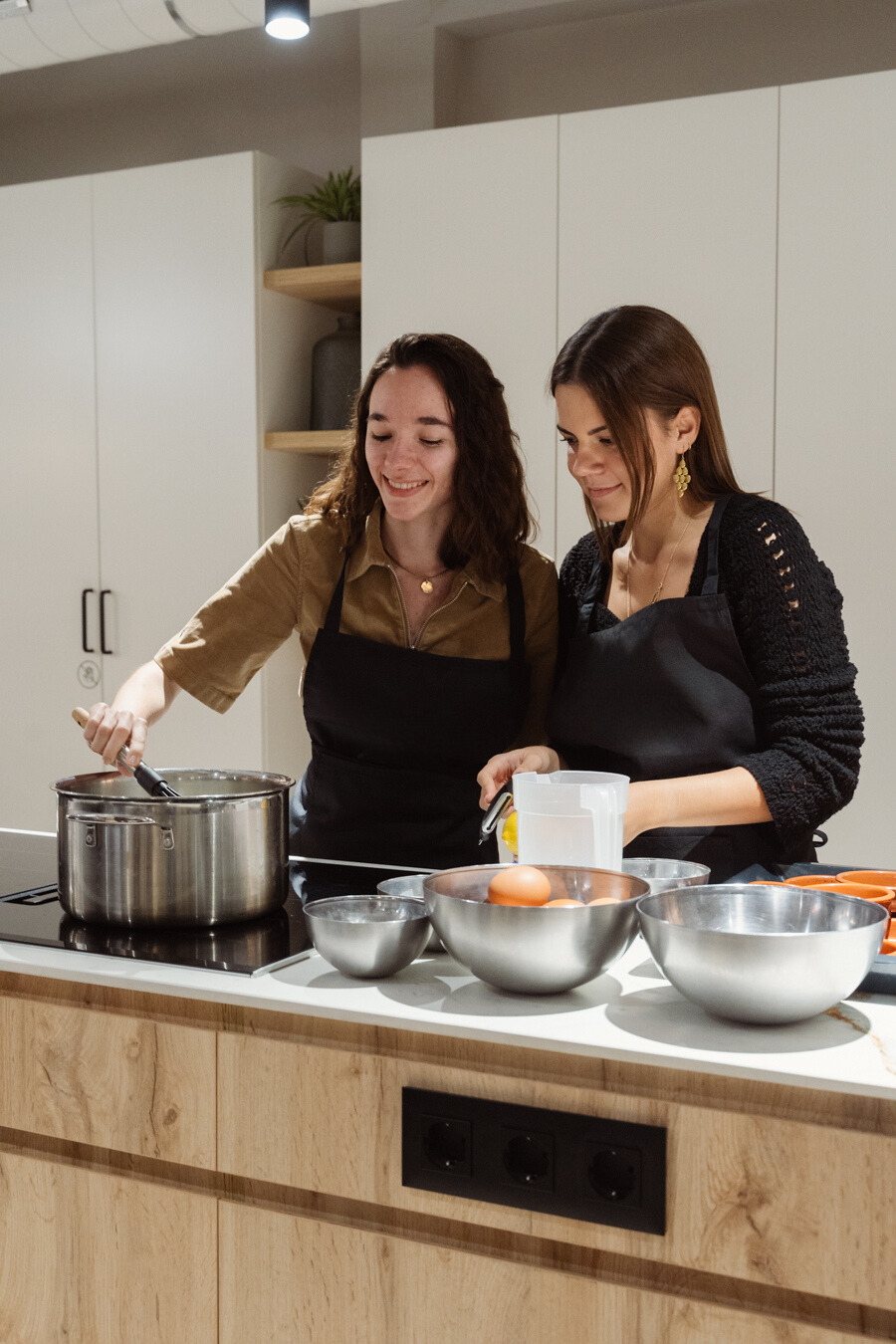 Taller de cocina de team building bonificable