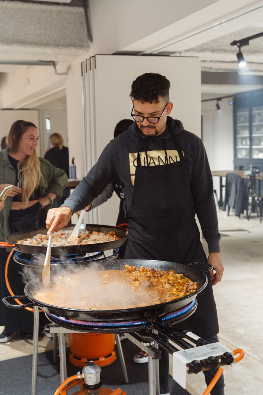 Talleres de cocina con equipo de trebajo